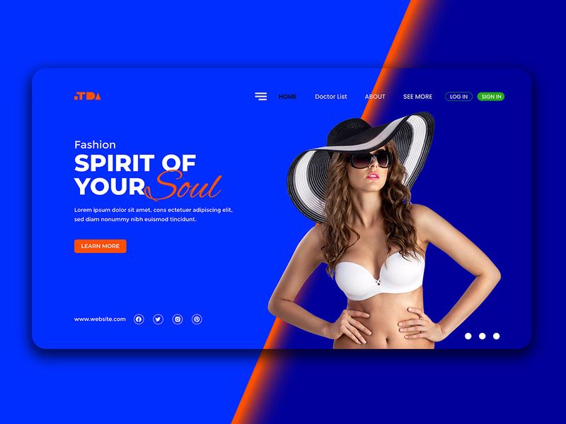 Fashion Sale Hero Header