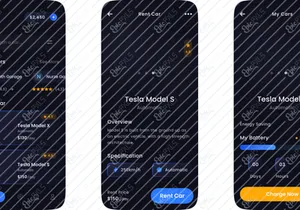 Car Rent Mobile UI Kit