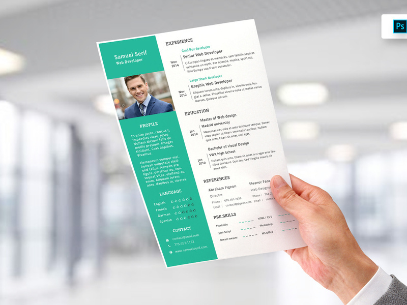 Resume CV Template-04