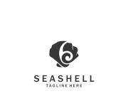 Seashell Logo. Ocean Animals premium quality graphic outline symbols collection