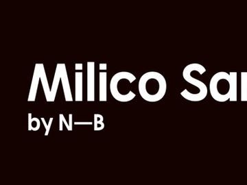 Milico Sans (Free Font) preview picture