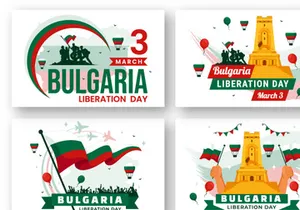 12 Bulgaria Liberation Day Illustration