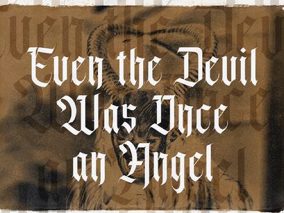 Agise Rujdi - Blackletter Decorative Font
