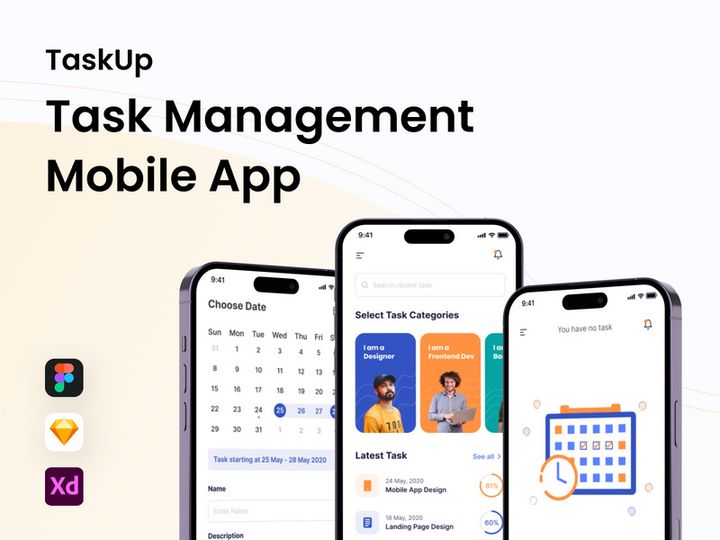 TaskUp - Task Management Mobile App