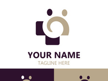 Medical  logotype health care simple modern design illustration template