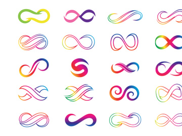 Infinity loop Logo letter for Business preview picture