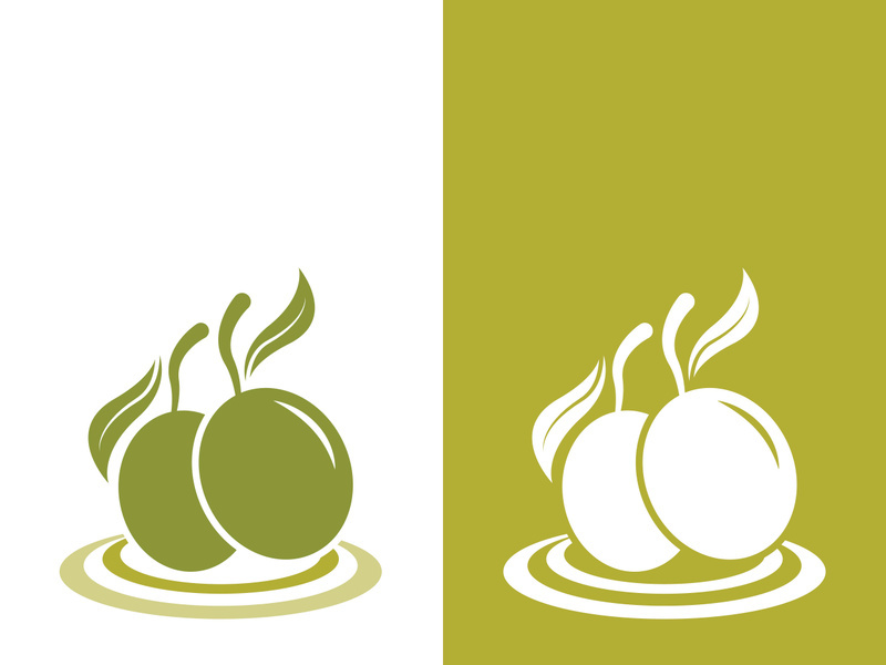 Extra virgin olive oil logo icon design vector illustration