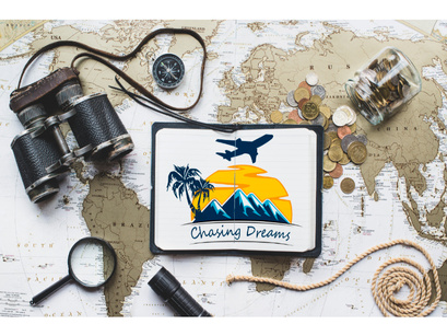 Professional Travel Agency Logo Design