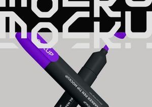 Marker Pen Tip Mockup