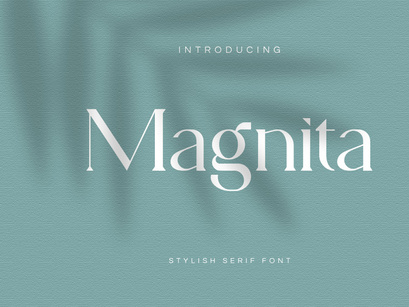 Magnita - Serif Font