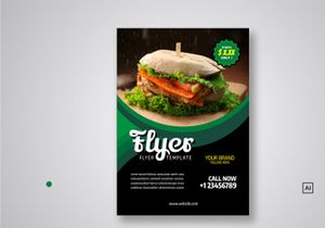 Restaurant Flyer Template Bundle