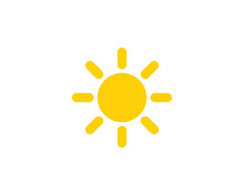 Sun Vector illustration Icon