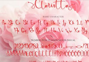 Claristta - Free Handwritten Font