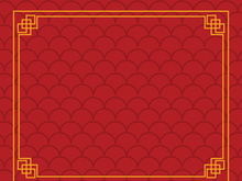 Chinese border illustration