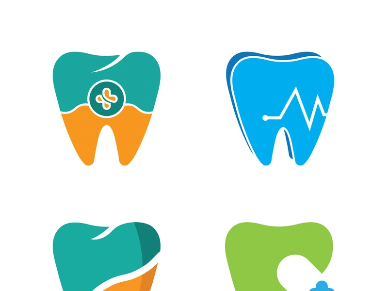 Dental logo template vector illustration icon design