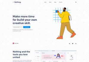 3 In One 1 Landing Page UI KIT