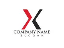 X Logo and symbol vector icon