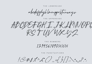 Schrödinger's | Signature Font
