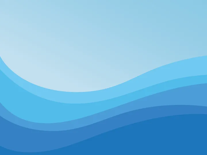 Wave blue water wallpaper background vector
