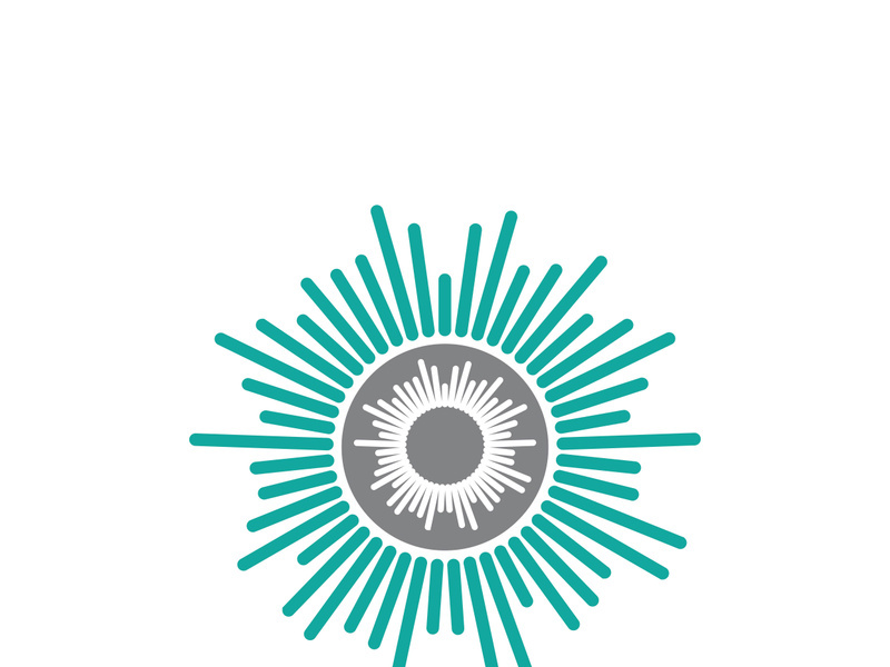 Sound waves vector illustration design template