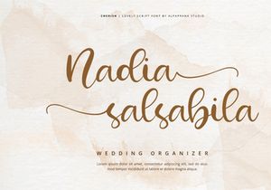 Cherish - Script Font