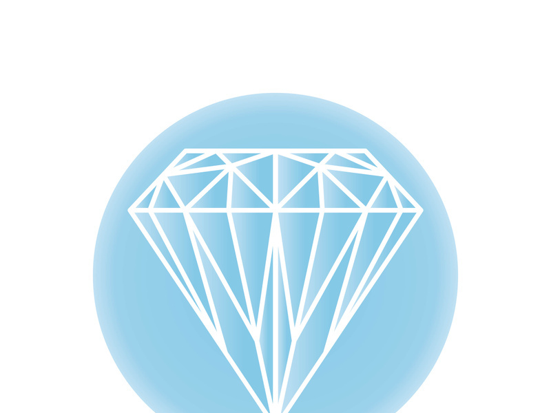 Diamond logo template vector icon illustration design