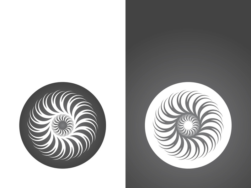 vortex vector illustration icon logo template design