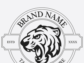 Tiger logo vintage preview picture