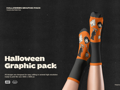 Halloween Graphic Pack 40+