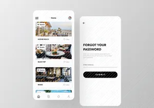 Food App Home Forgot UI #3