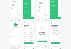 Hngry Food Delivery UI Kit