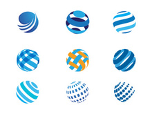 Global Wire World icon illustration