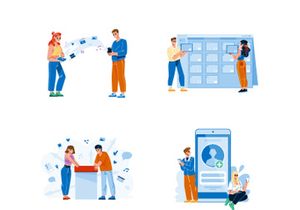 Social media characters