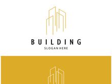 Building logo vector illustration design,Real Estate logo template, Logo symbol icon