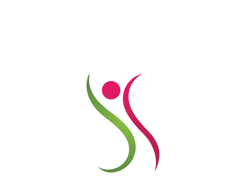 Success people health life logo and symbol vector