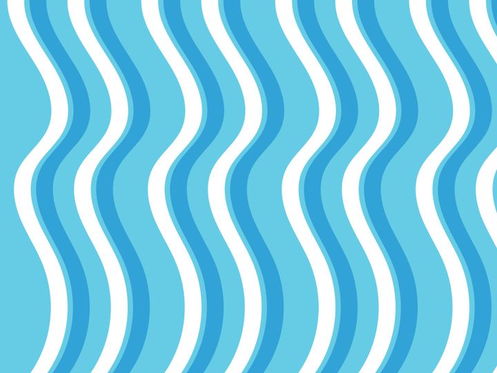 Abstract Water wave design background