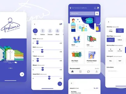 Clother v1.0 - clothes washing and laundry multi vendor