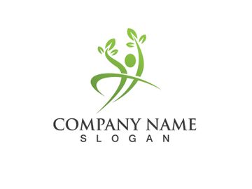 Health life people tree leaf green logo preview picture