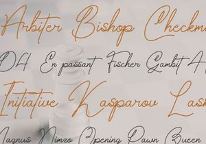 Chettalbury Handwritten Script