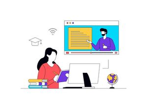 Online Education Illustration Vol 3