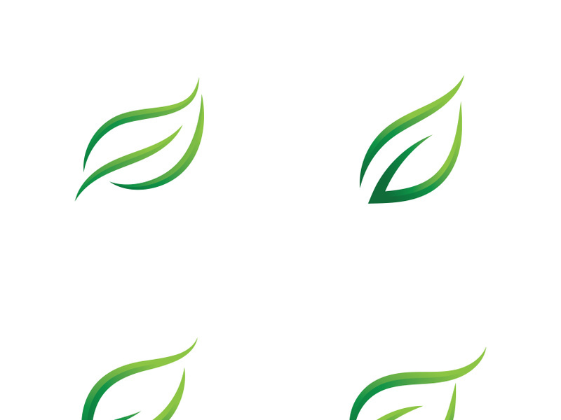 Ecology icon green leaf vector illustration design