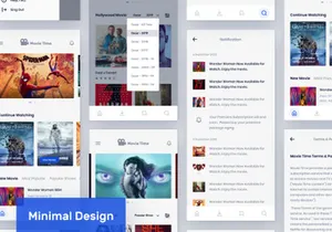 Movie Time - Movie iOS UI Kits