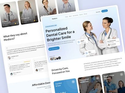 Mediora - Dental Clinic Landing Page