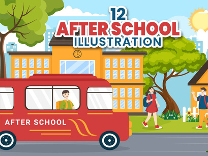12 After School Illustration