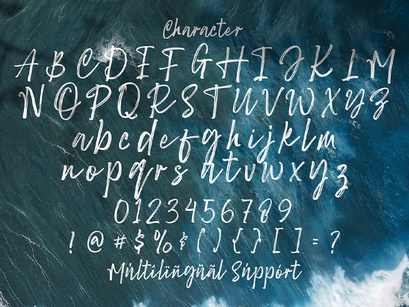 Sang Dewi - Handbrush Script Font