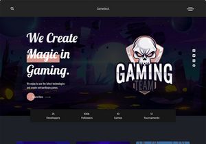 Gamedust - Web Theme for Figma