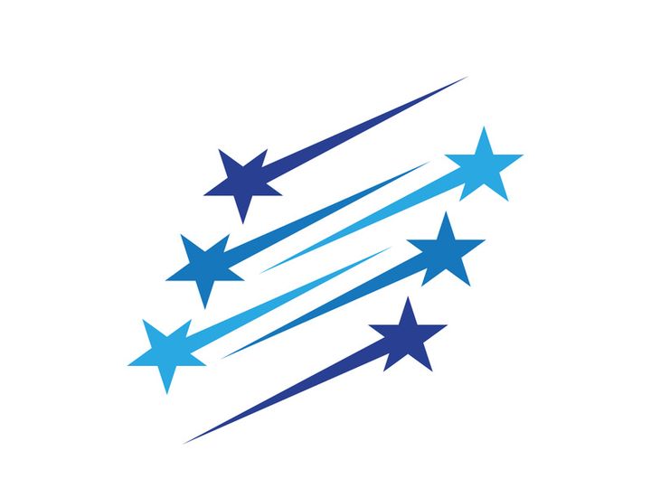 Faster Star Logo Template