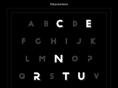 CURRENT — Free Typeface