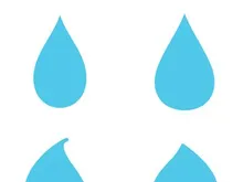 Waterdrop Logo Template vector