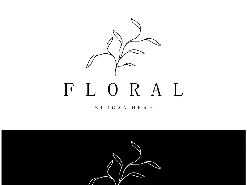 Elegant floral and leaf frame. Delicate botanical vector illustration for labels, spas, corporate identity, and wedding invitations